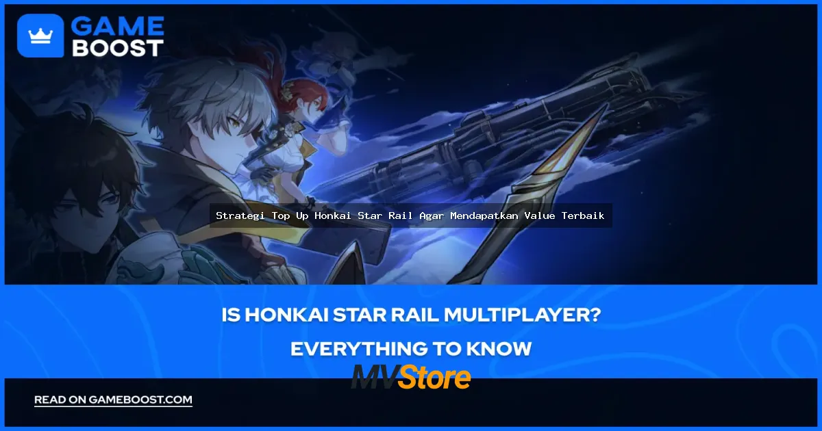 Strategi Top Up Honkai Star Rail Agar Mendapatkan Value Terbaik