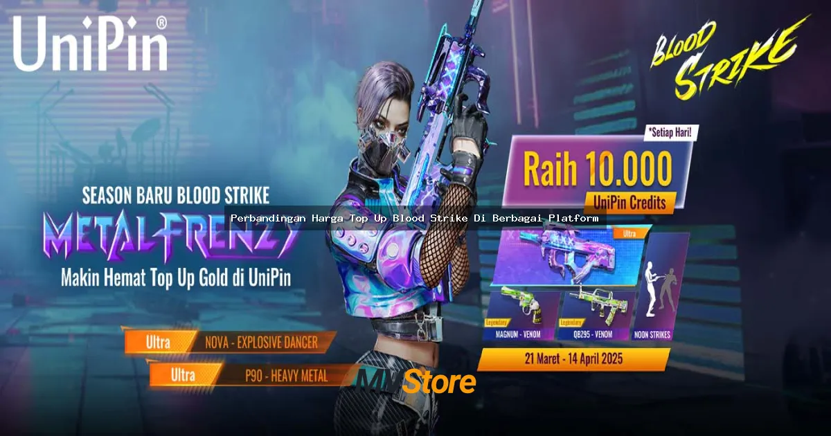 Perbandingan Harga Top Up Blood Strike Di Berbagai Platform: Mana yang Paling Worth It?