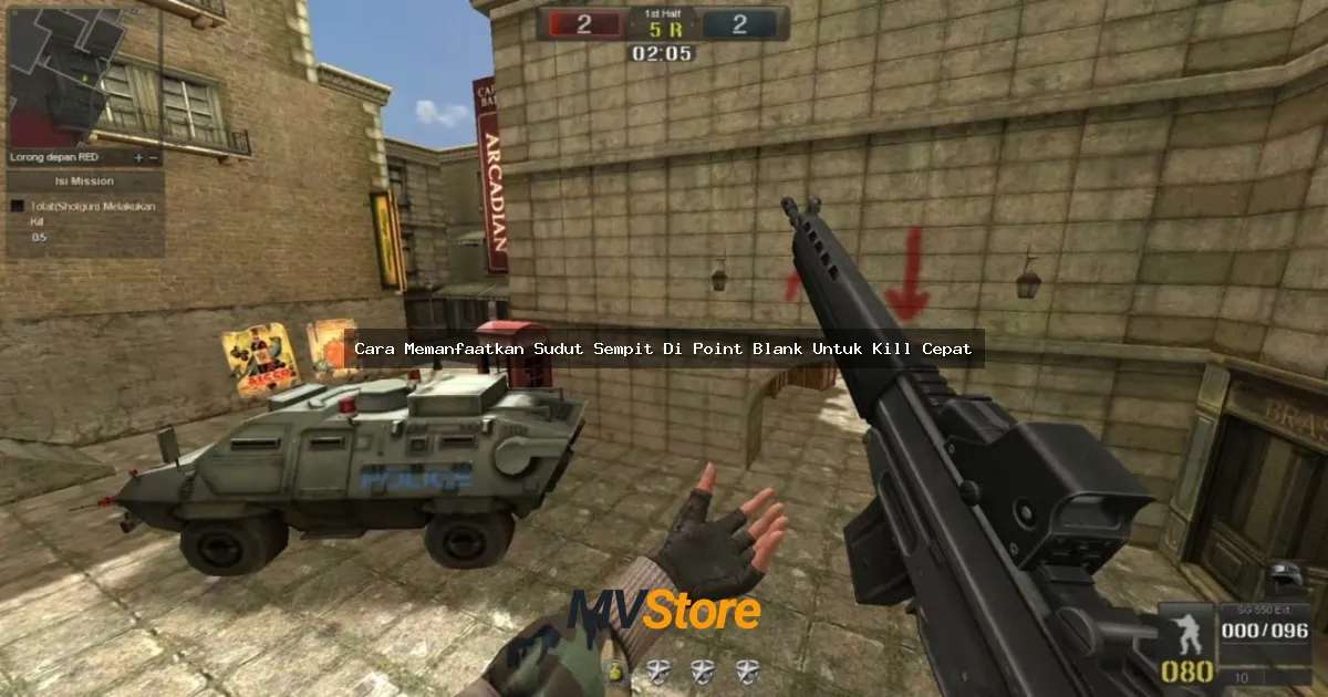 Cara Memanfaatkan Sudut Sempit Di Point Blank Untuk Kill Cepat
