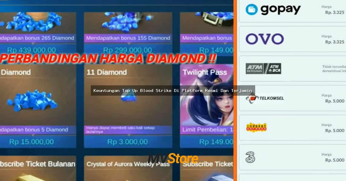 Keuntungan Top Up Blood Strike Di Platform Resmi Dan Terjamin: Gak Nyesel Deh!