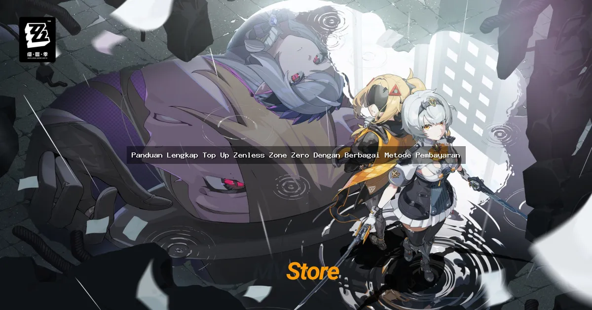 Panduan Lengkap Top Up Zenless Zone Zero Dengan Berbagai Metode Pembayaran