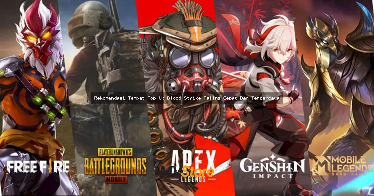 Rekomendasi Tempat Top Up Blood Strike Paling Cepat Dan Terpercaya