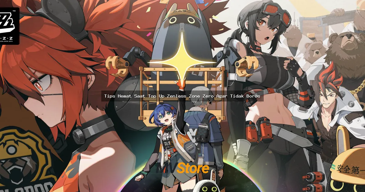 Tips Hemat Saat Top Up Zenless Zone Zero Agar Tidak Boros: Main Cerdas, Gacha Pintar!