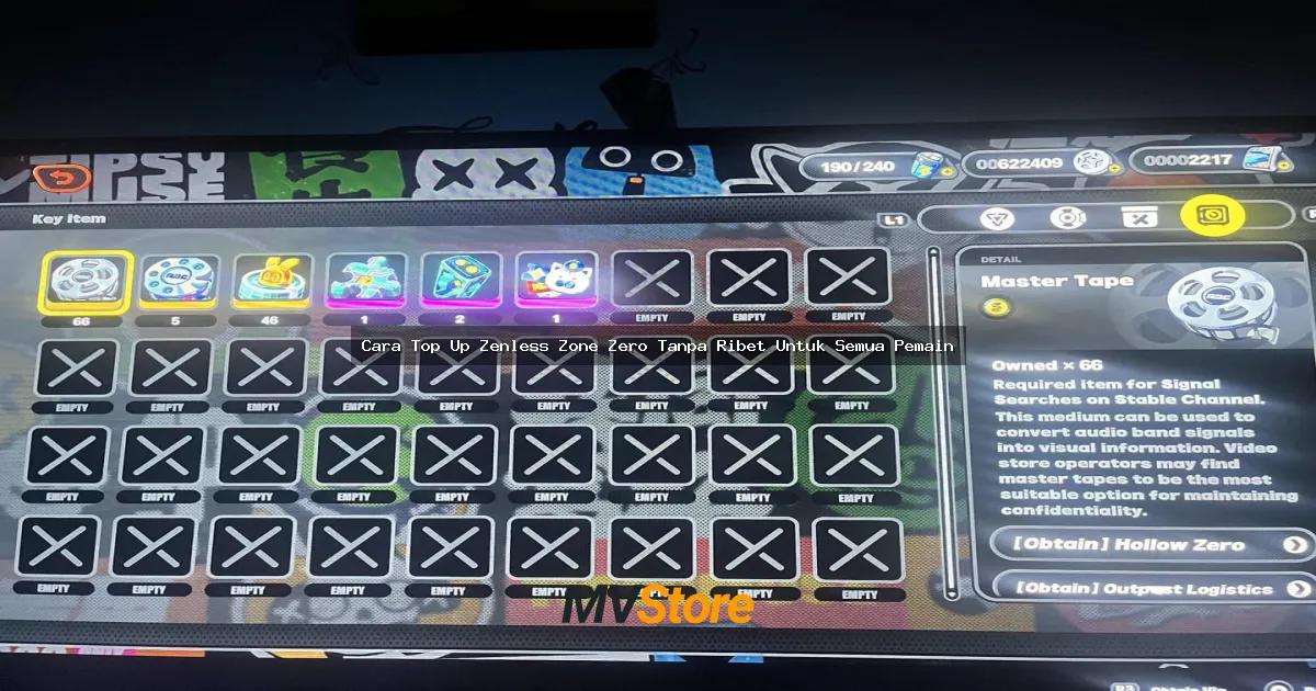 Cara Top Up Zenless Zone Zero Tanpa Ribet Untuk Semua Pemain