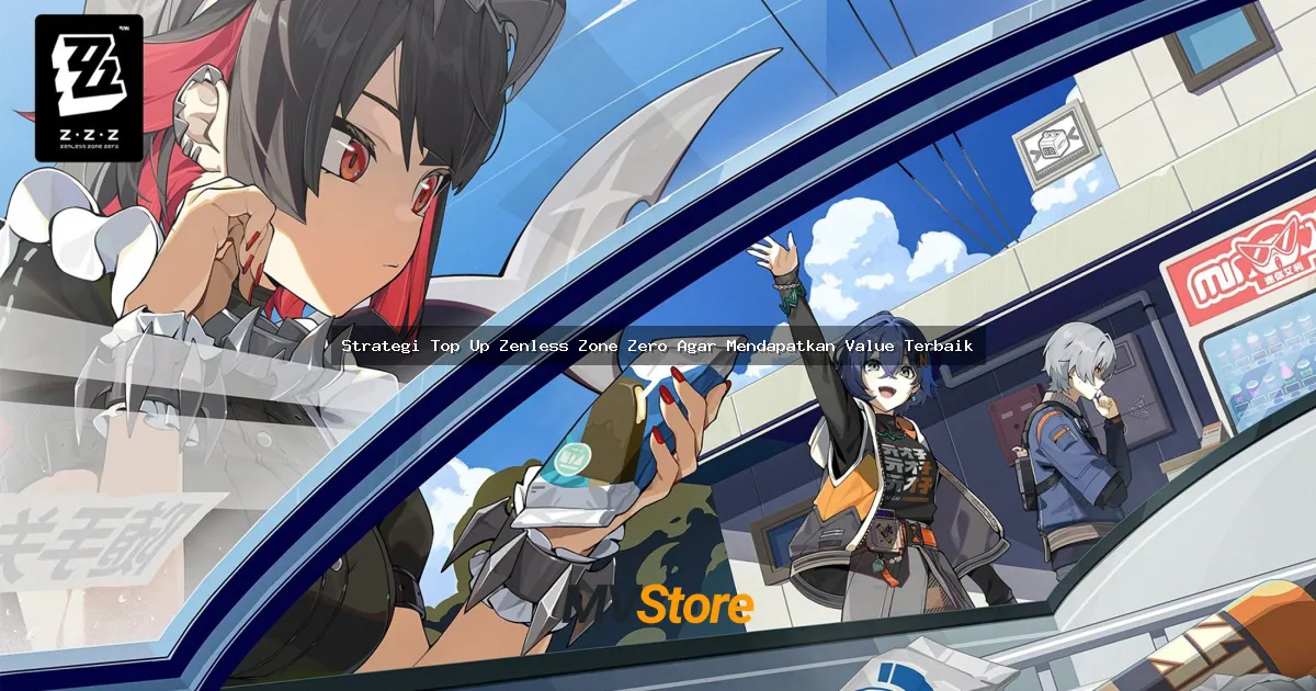 Strategi Top Up Zenless Zone Zero Agar Mendapatkan Value Terbaik