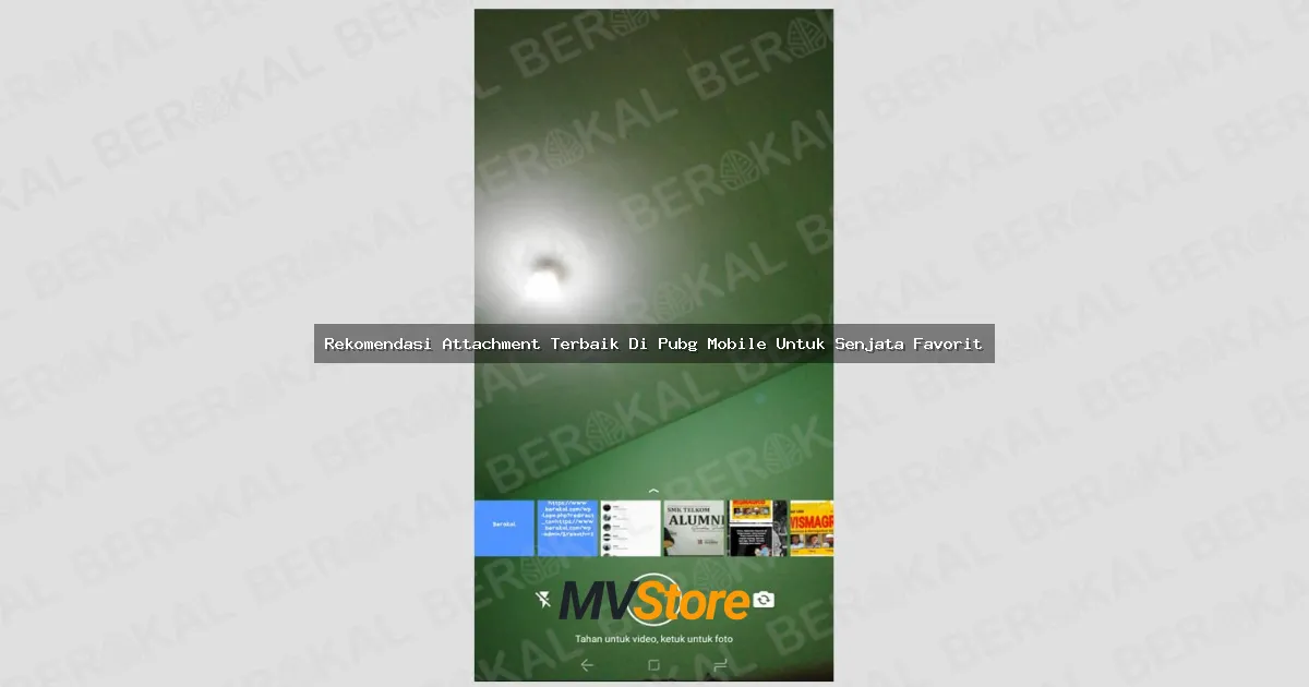 Rekomendasi Attachment Terbaik Di PUBG Mobile Untuk Senjata Favorit - Auto Gacor!
