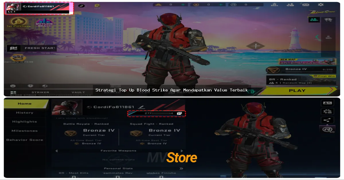 Strategi Top Up Blood Strike Agar Mendapatkan Value Terbaik