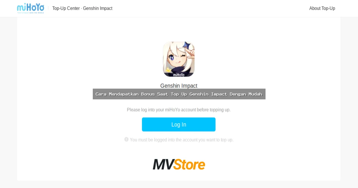 Cara Mendapatkan Bonus Saat Top Up Genshin Impact Dengan Mudah: Tips Anti Ribet!