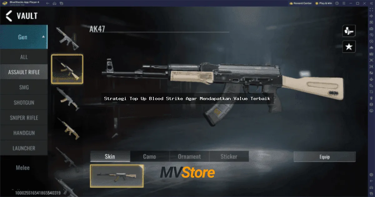 Strategi Top Up Blood Strike Agar Mendapatkan Value Terbaik