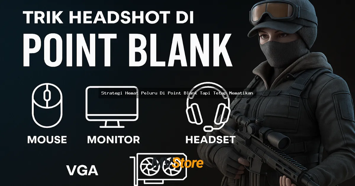 Strategi Hemat Peluru Di Point Blank Tapi Tetap Mematikan