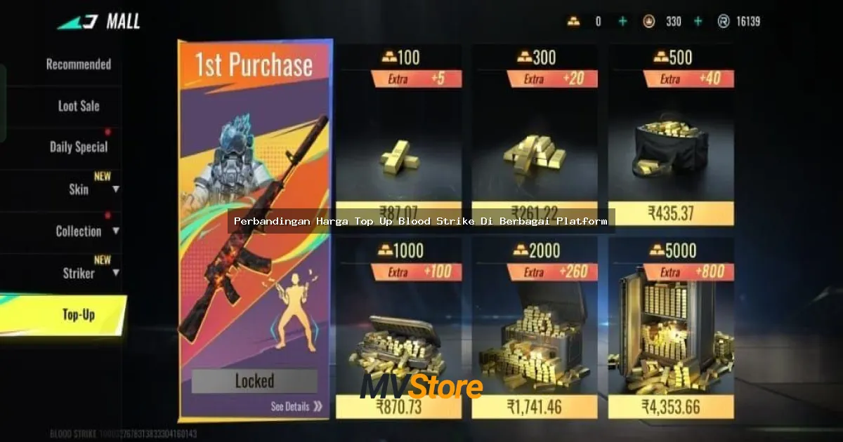 Perbandingan Harga Top Up Blood Strike Di Berbagai Platform