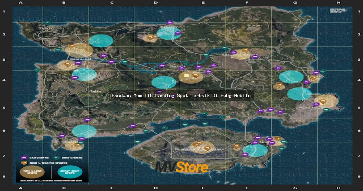 Panduan Lengkap Memilih Landing Spot Terbaik di PUBG Mobile: Strategi Jitu Biar Gak Cepat Mati!