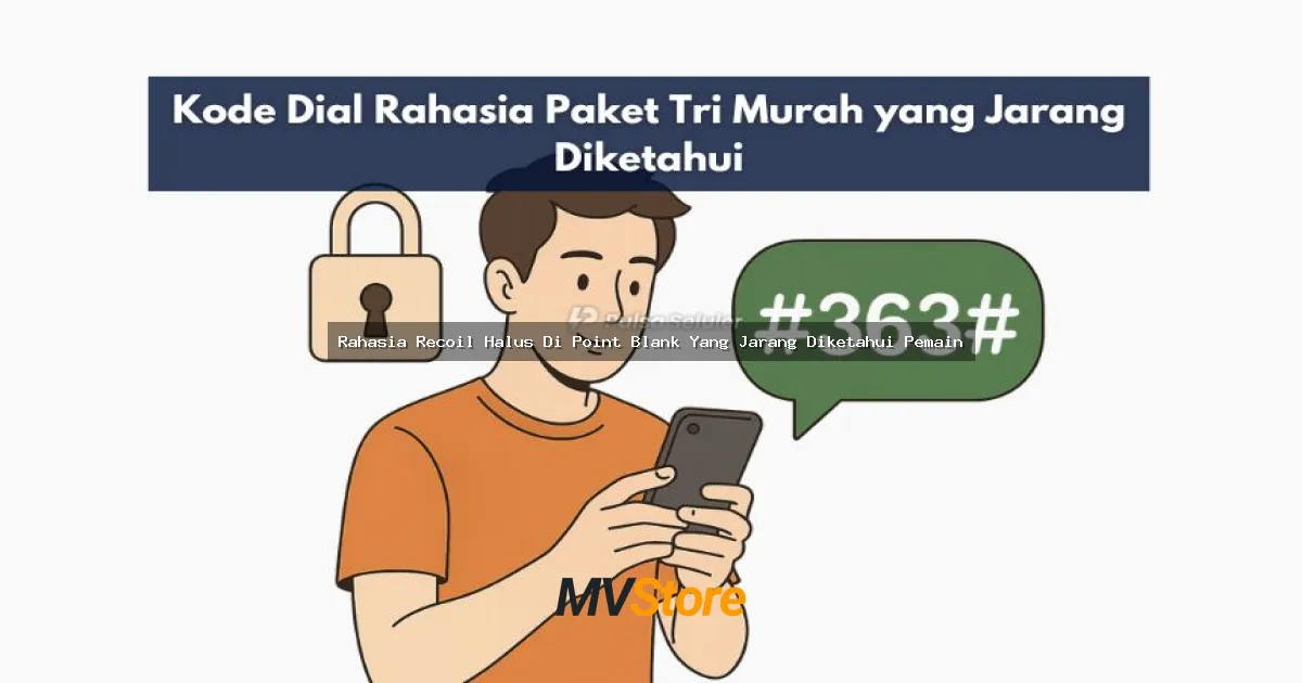 Rahasia Recoil Halus Di Point Blank Yang Jarang Diketahui Pemain
