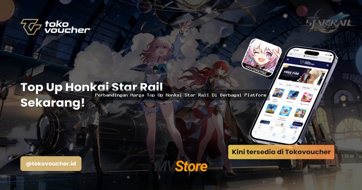 Perbandingan Harga Top Up Honkai Star Rail Di Berbagai Platform: Mana yang Paling Worth It?