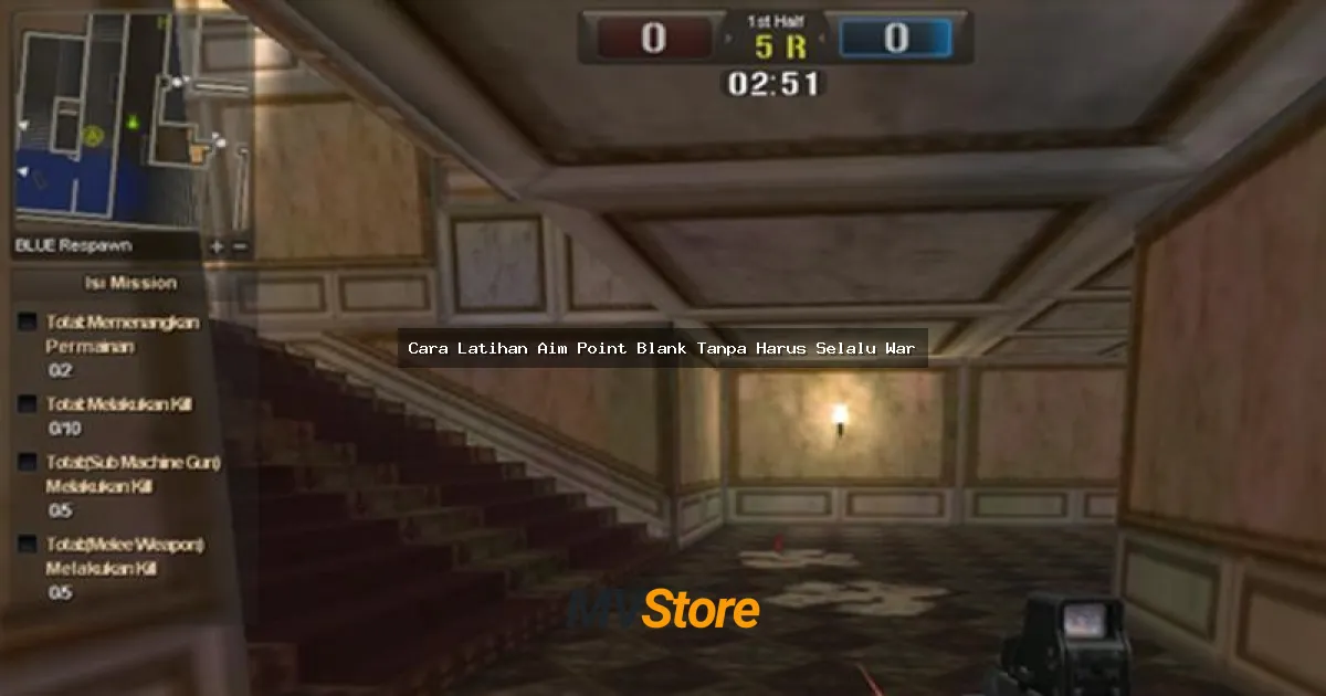 Cara Latihan Aim Point Blank Tanpa Harus Selalu War