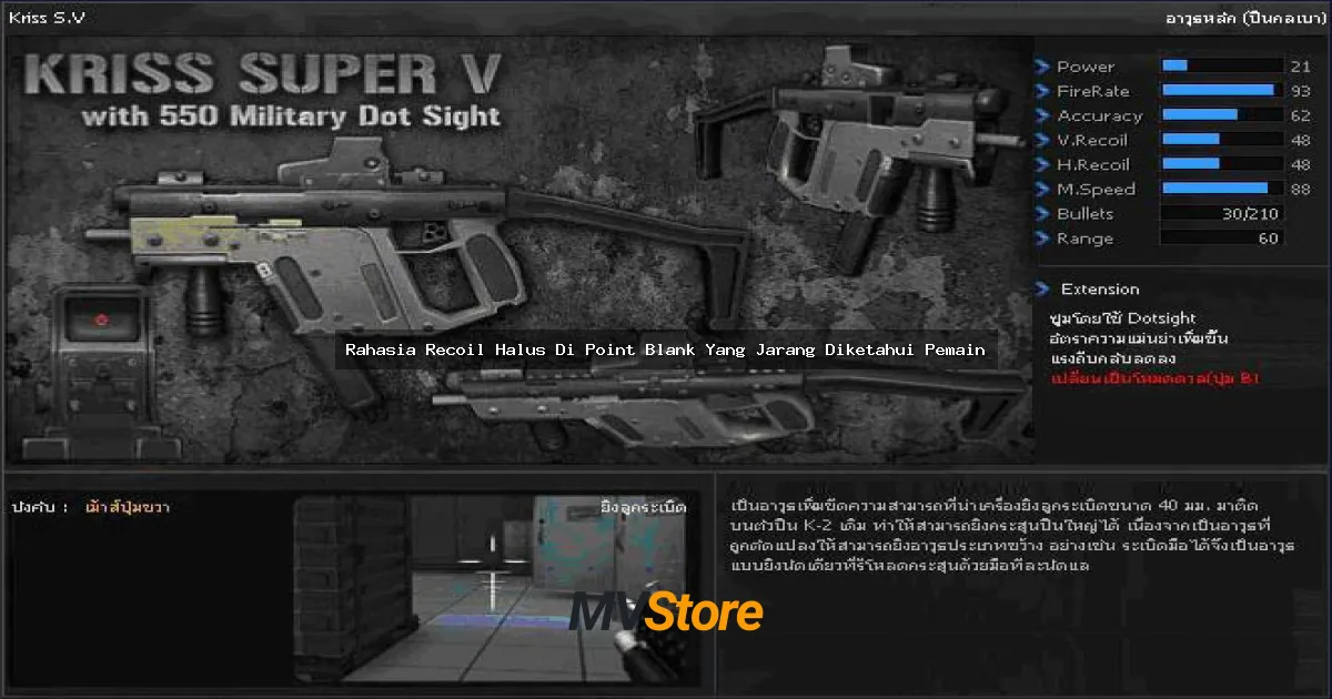 Rahasia Recoil Halus Di Point Blank Yang Jarang Diketahui Pemain