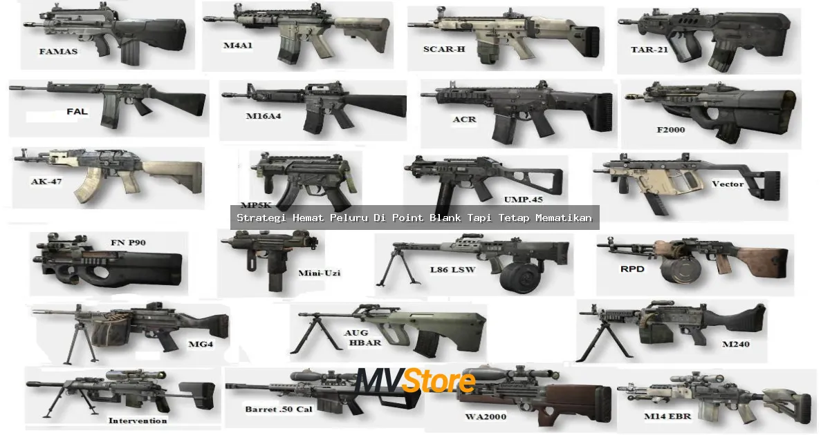 Strategi Hemat Peluru Di Point Blank Tapi Tetap Mematikan