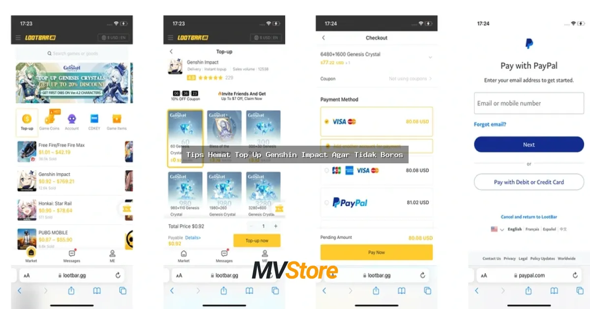 Tips Hemat Top Up Genshin Impact Agar Tidak Boros: Cuan Tetap Aman!