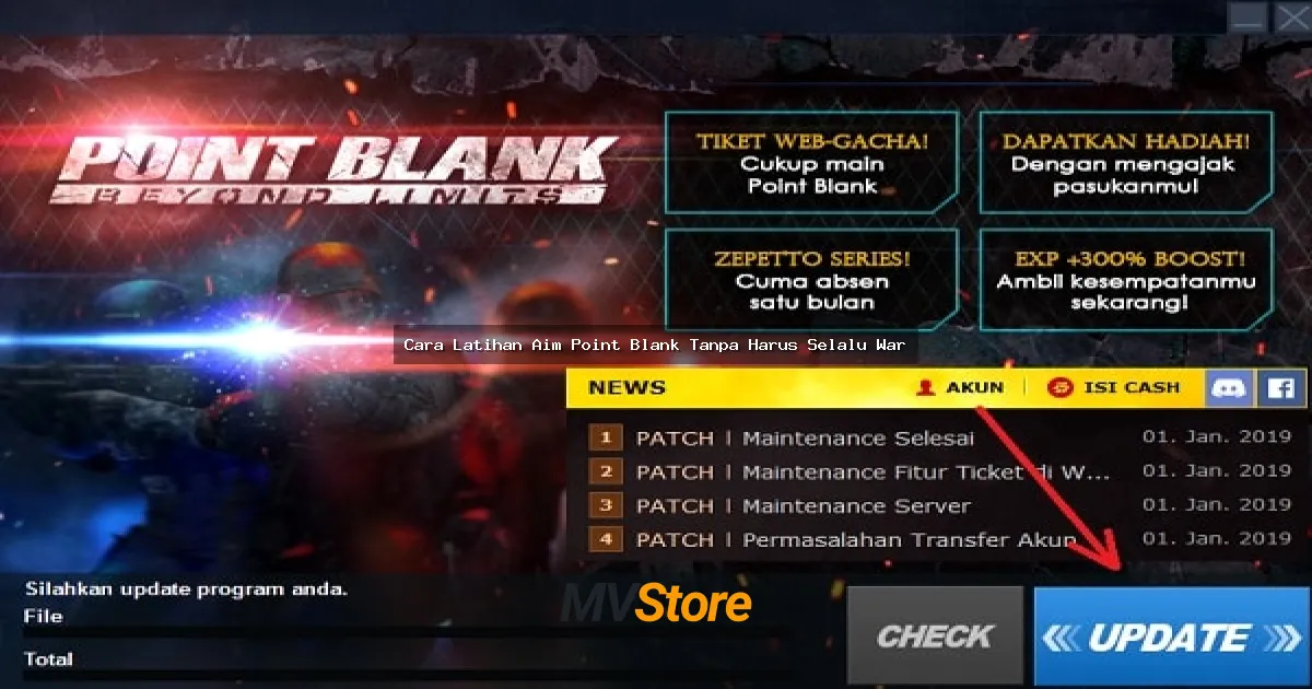 Cara Latihan Aim Point Blank Tanpa Harus Selalu War