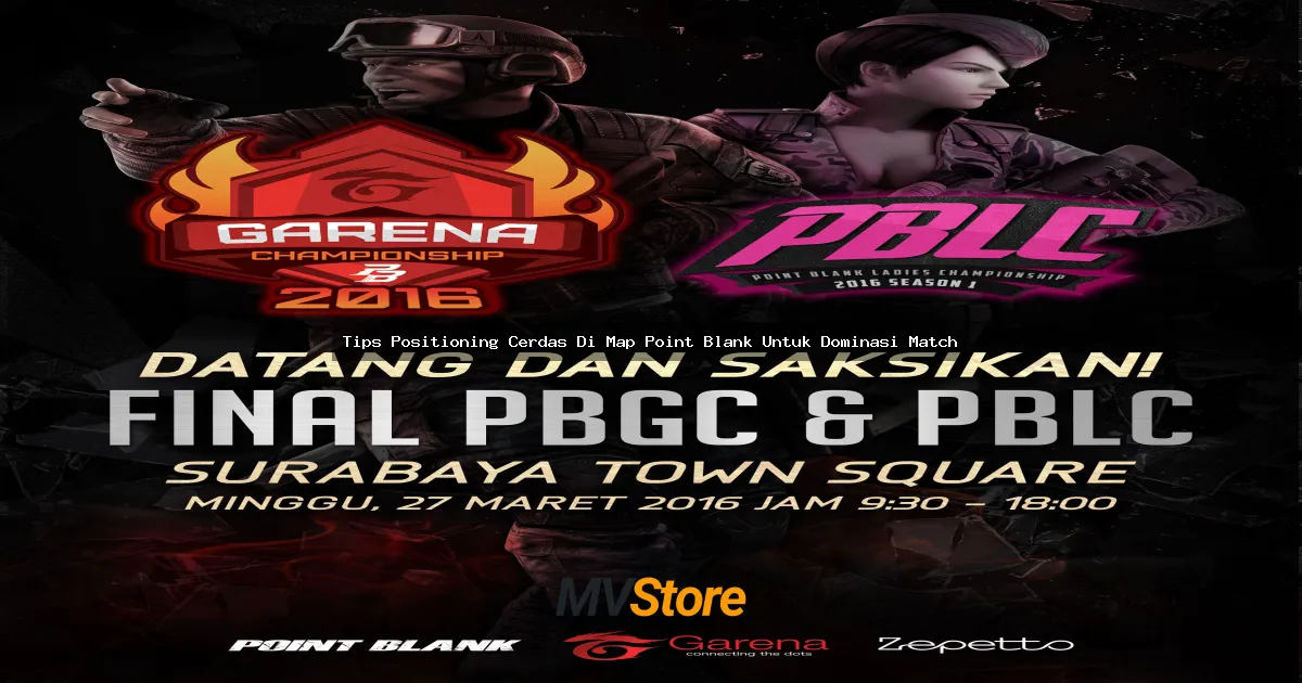 Tips Positioning Cerdas Di Map Point Blank Untuk Dominasi Match