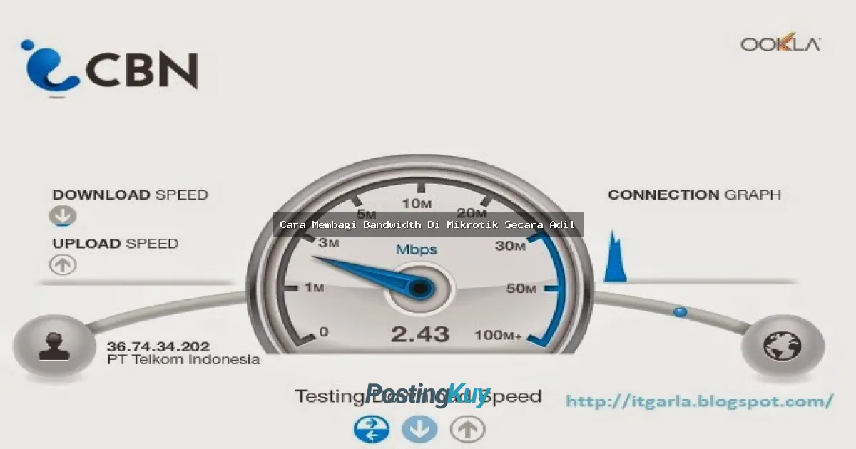 Cara Membagi Bandwidth Di Mikrotik Secara Adil