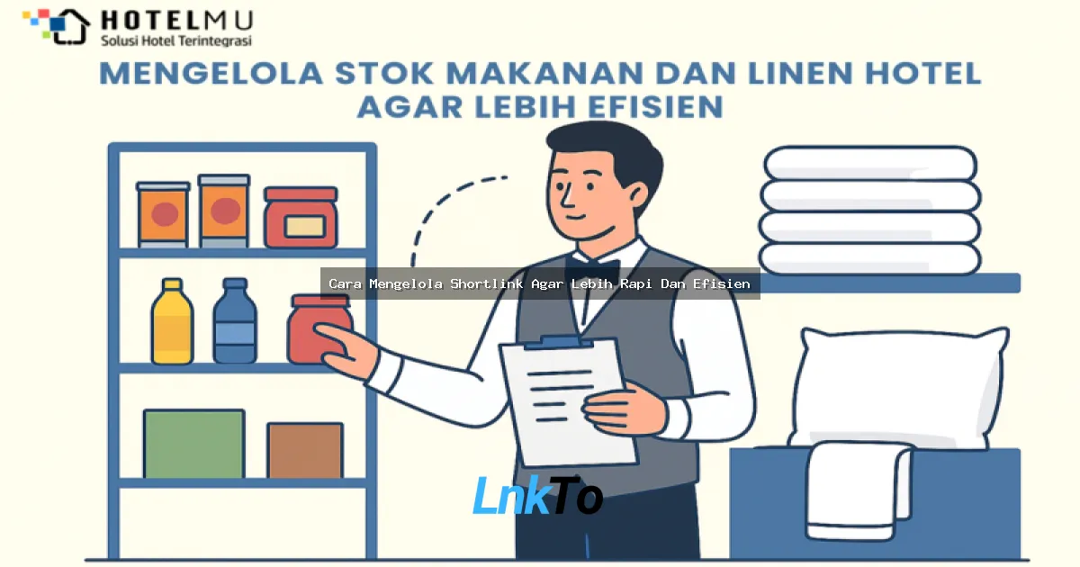 Cara Mengelola Shortlink Agar Lebih Rapi Dan Efisien: Panduan Lengkap 2024