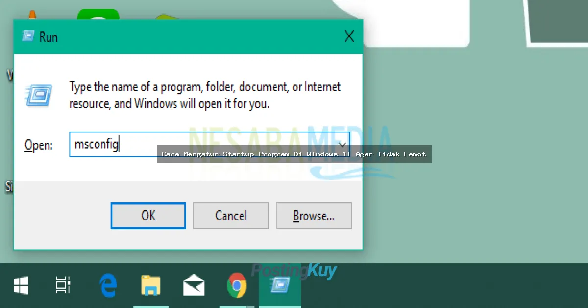 Cara Mengatur Startup Program Di Windows 11 Agar Tidak Lemot - Solusi Jitu Untuk Laptop Kencang!
