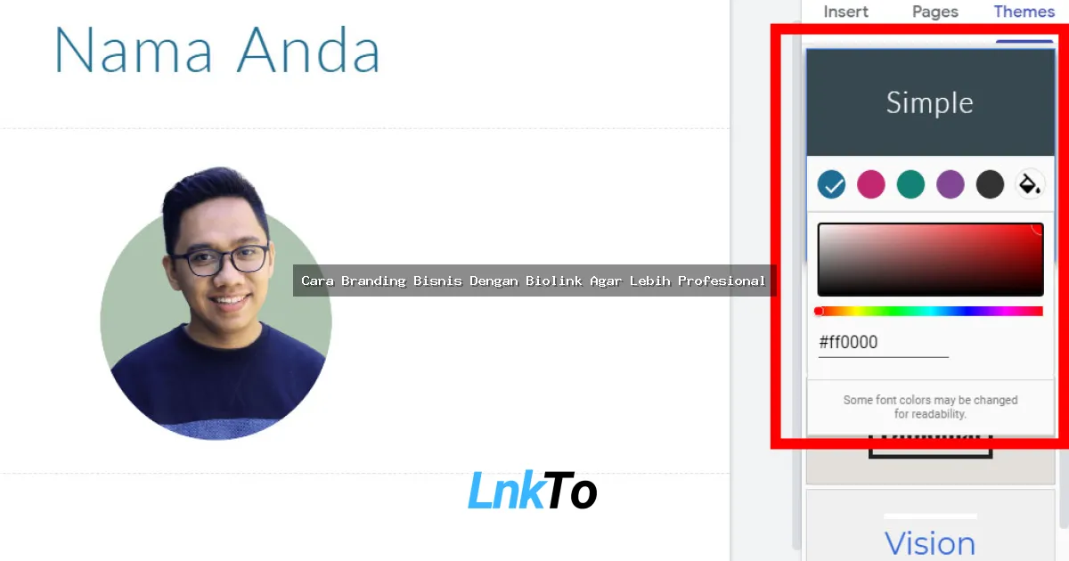 Cara Branding Bisnis Dengan Biolink Agar Lebih Profesional: Panduan Lengkap 2024