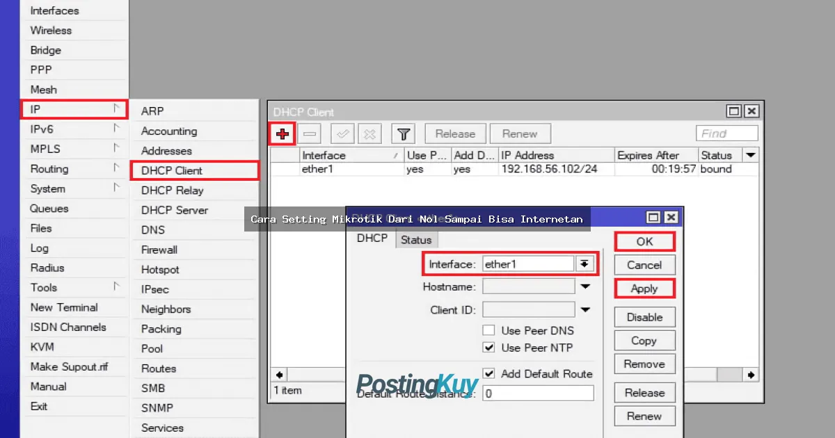 Cara Setting Mikrotik Dari Nol Sampai Bisa Internetan: Tutorial Lengkap Buat Pemula