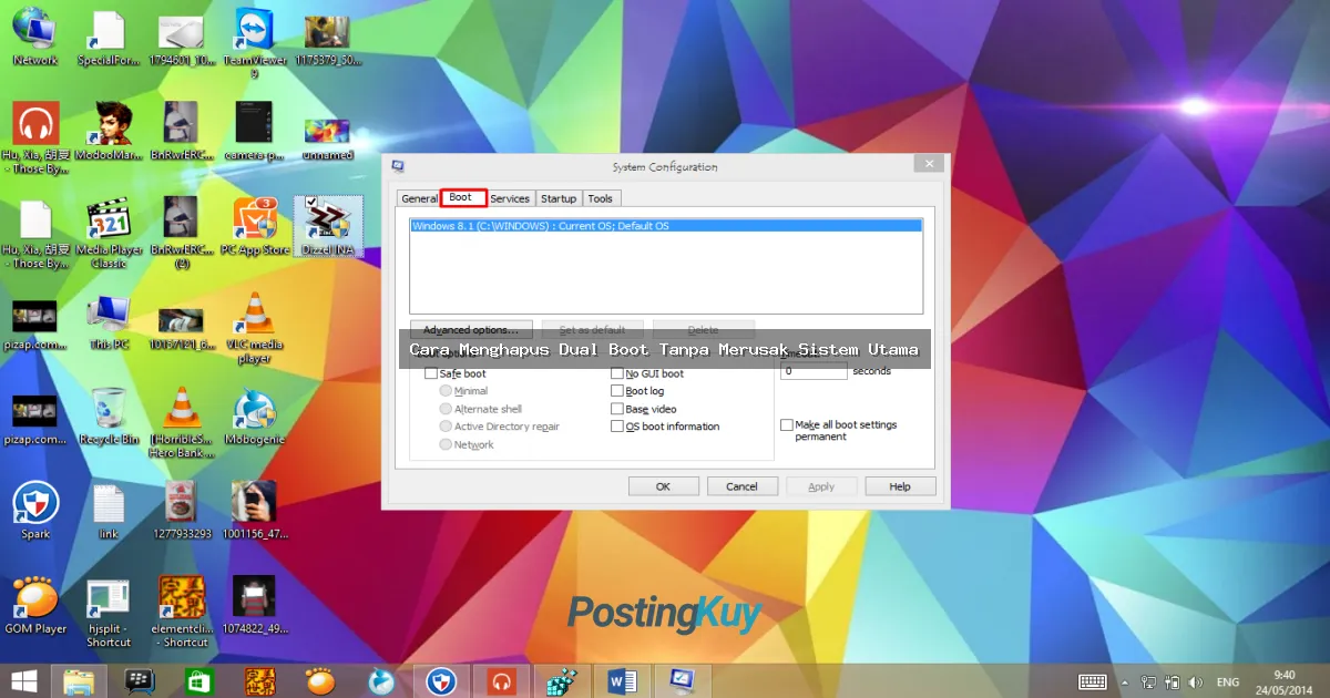 Cara Menghapus Dual Boot Tanpa Merusak Sistem Utama: Tutorial Lengkap 2024