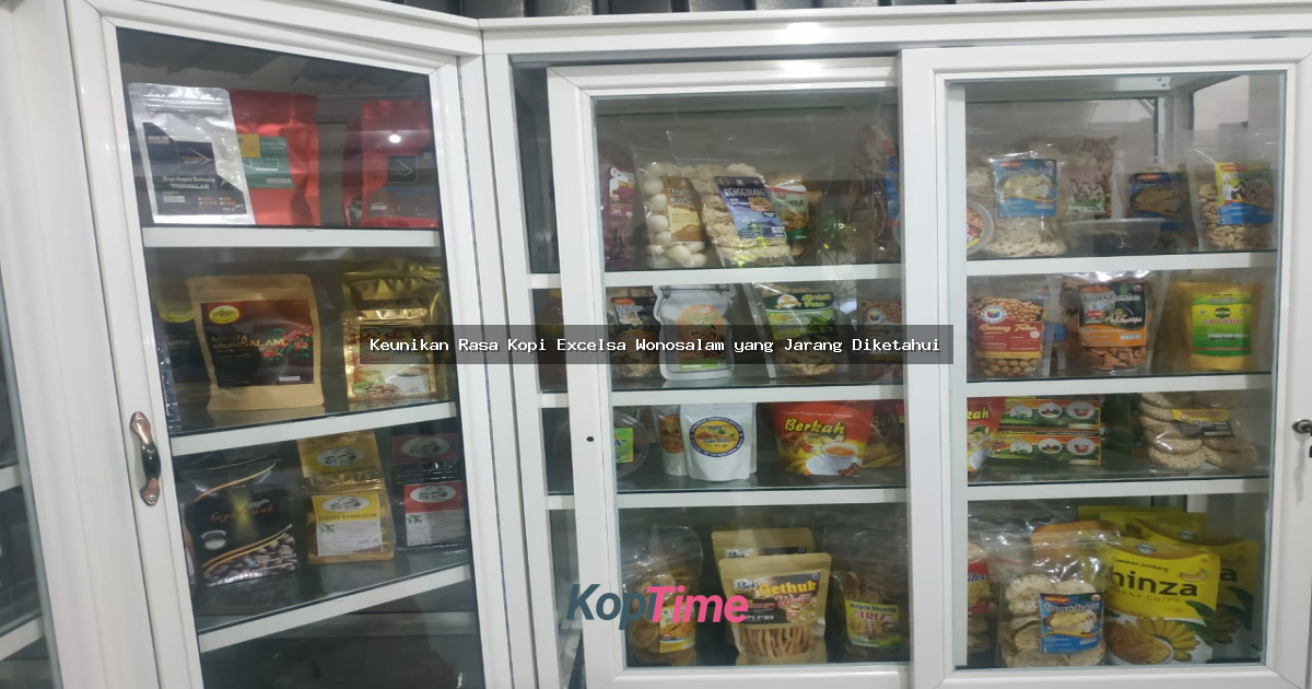 Keunikan Rasa Kopi Excelsa Wonosalam yang Jarang Diketahui