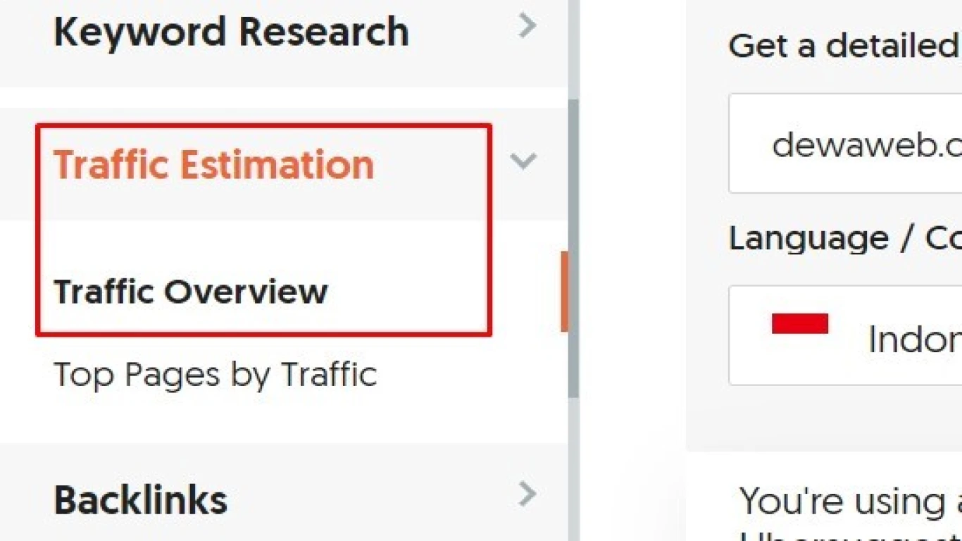 Cara Menggunakan Ubersuggest untuk Analisis Backlink
