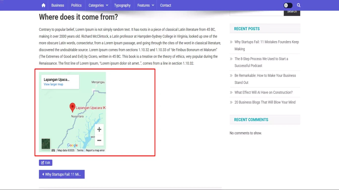 Cara Menambahkan Google Maps ke WordPress