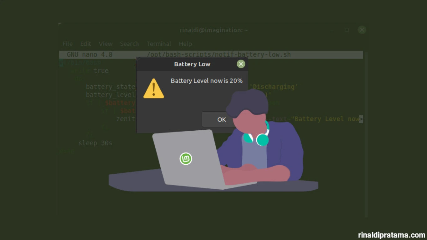 Tips Menghemat Baterai di Ubuntu Laptop