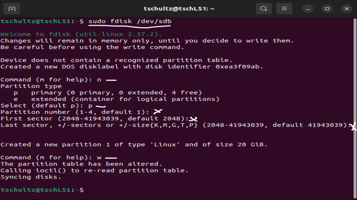 How to Partition Disks in Ubuntu