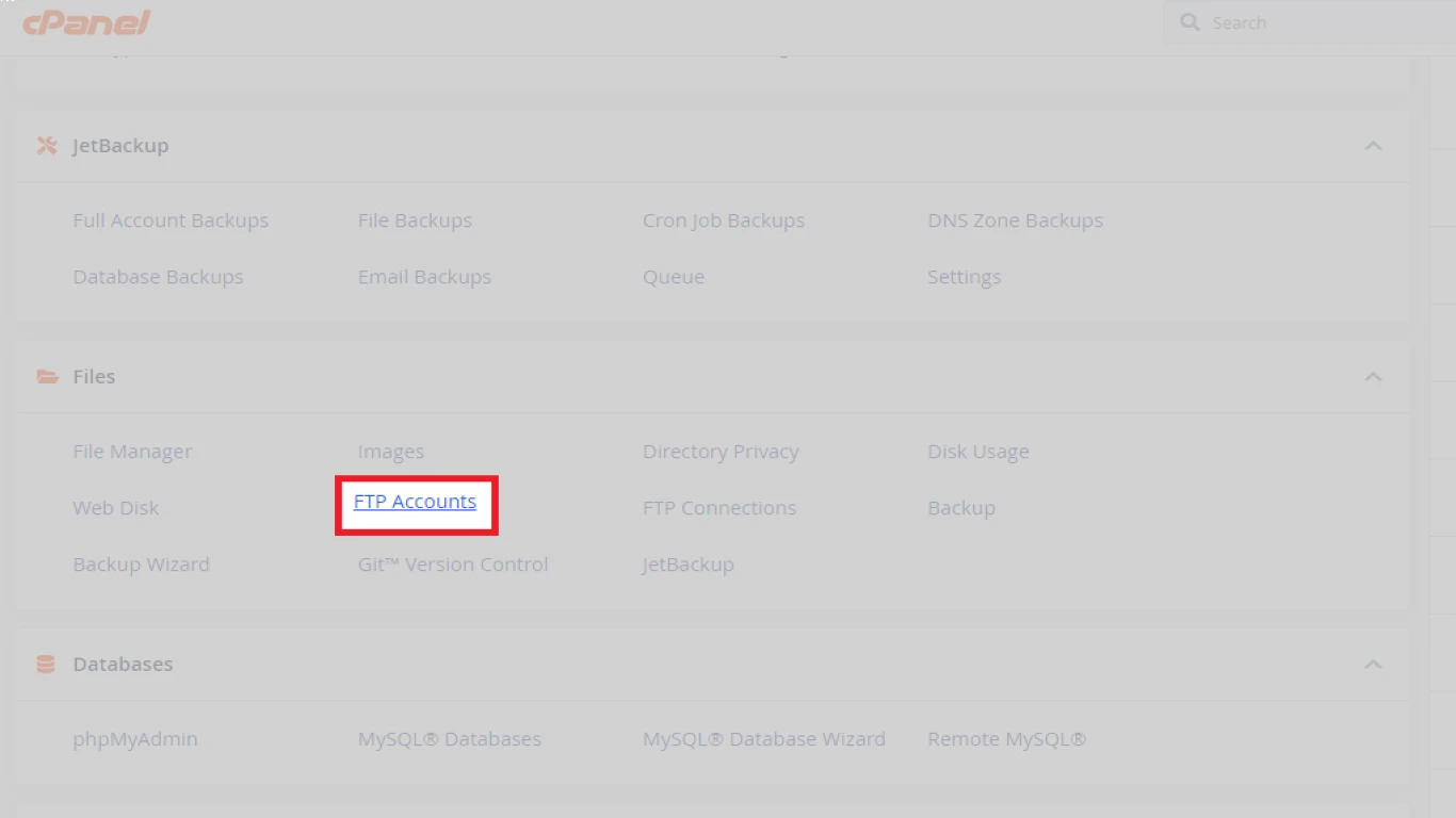 Cpanel FTP Account Management Tips