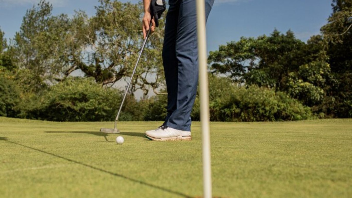Olahraga golf dan kekuatan konsistensi