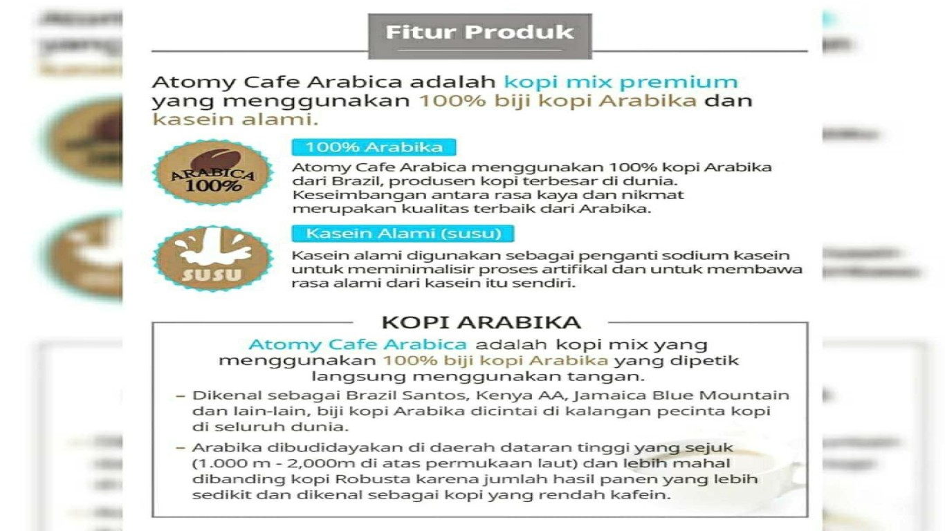 Manfaat arabika