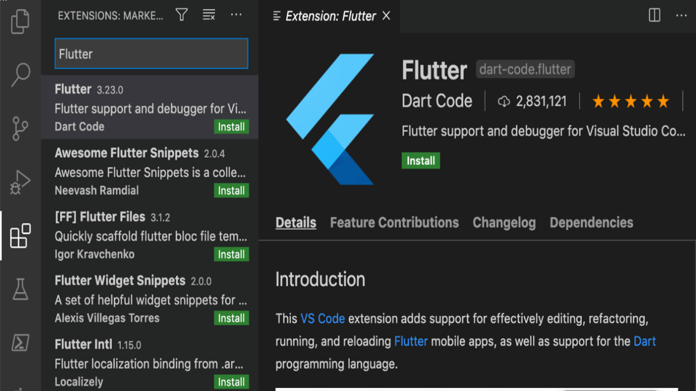 Vscode untuk Mobile App Development