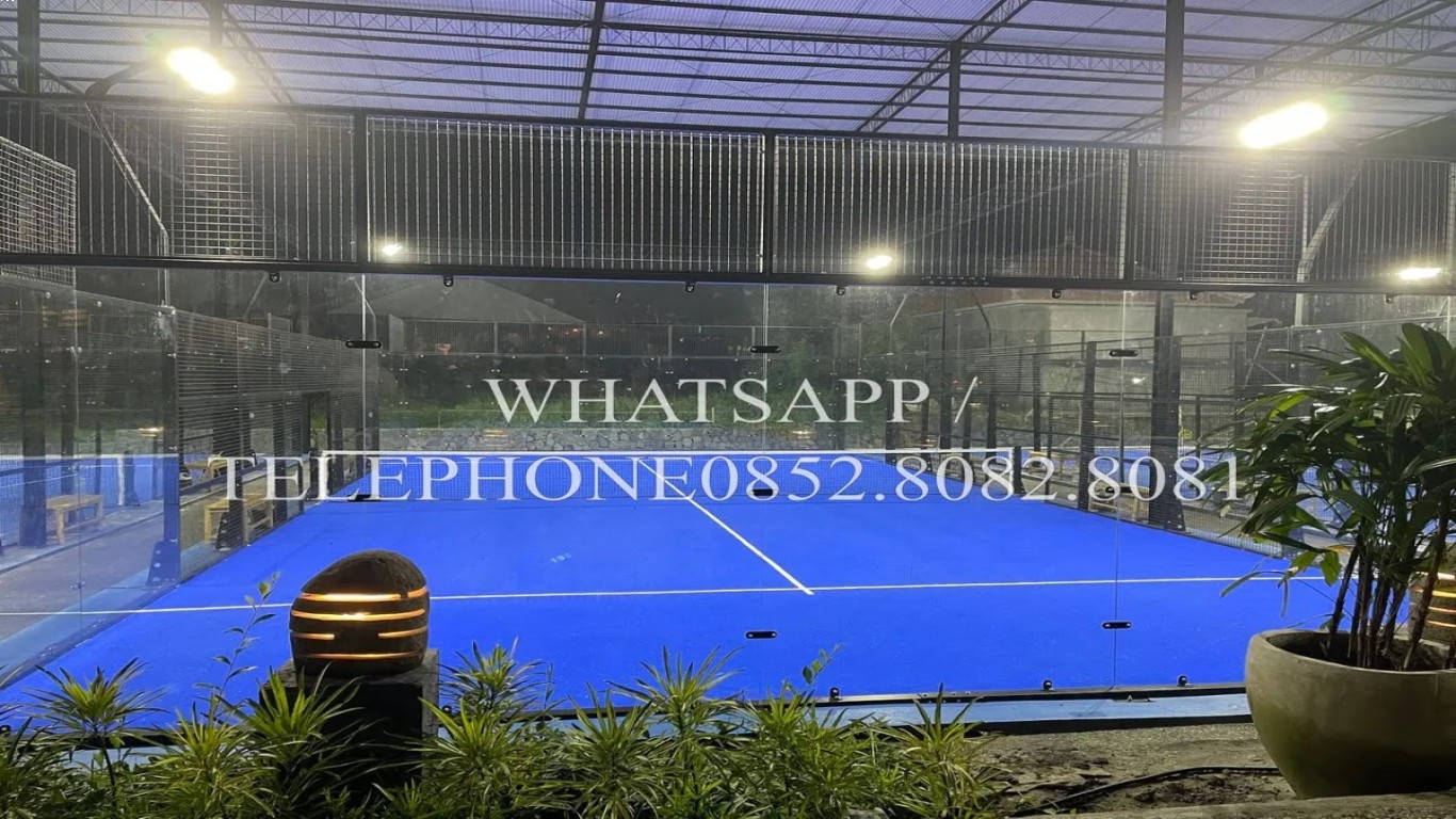 cara membangun lapangan padel standar internasional