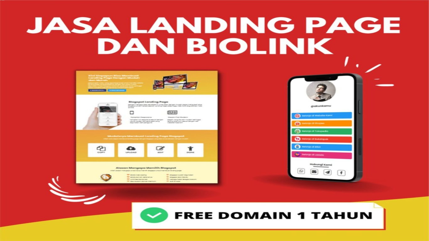 Cara Membuat Landing Page BioLink yang Efektif
