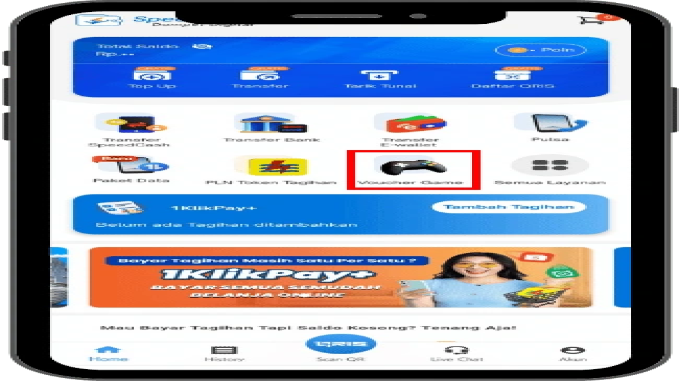 Top up game langsung masuk