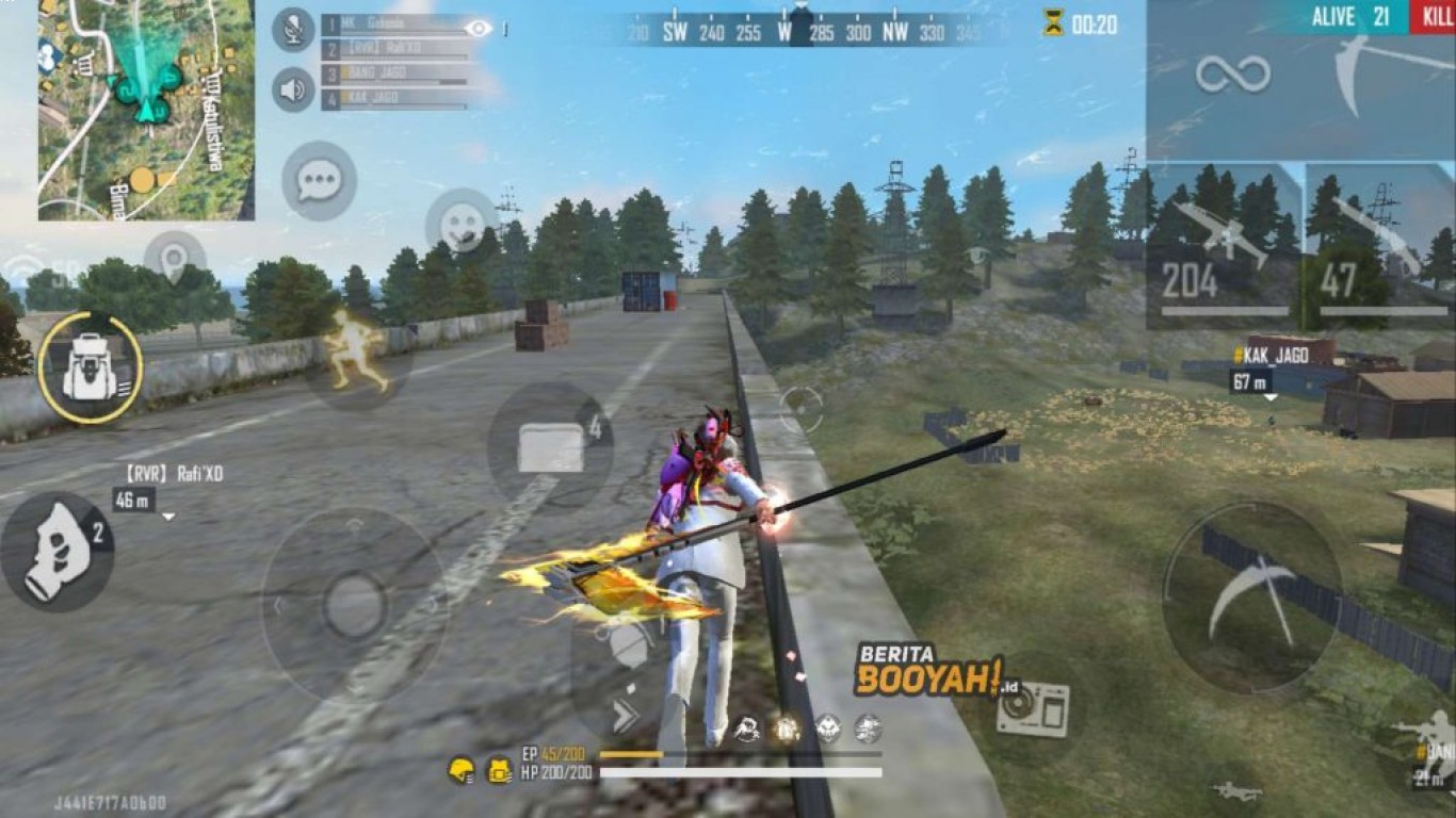 Kebiasaan pro player yang bikin jago main Free Fire