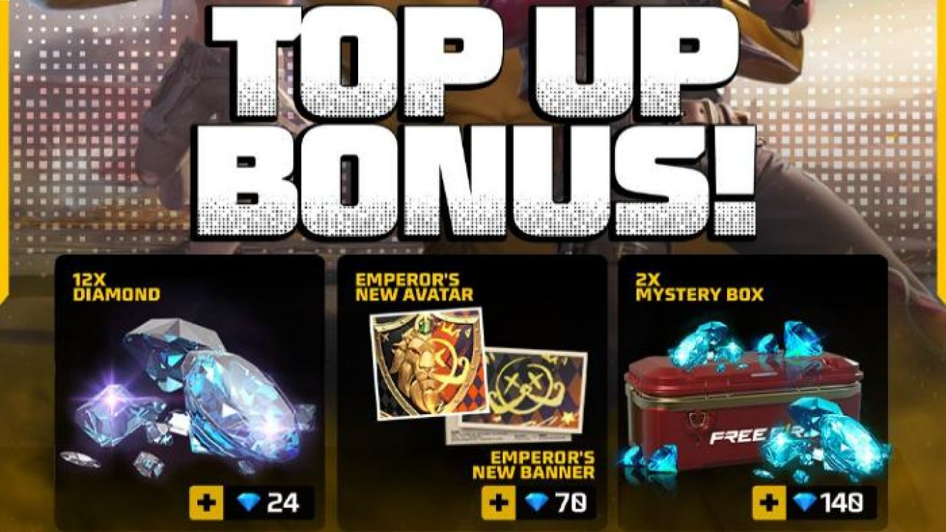 Cara Diamond FF gratis tanpa perlu top up
