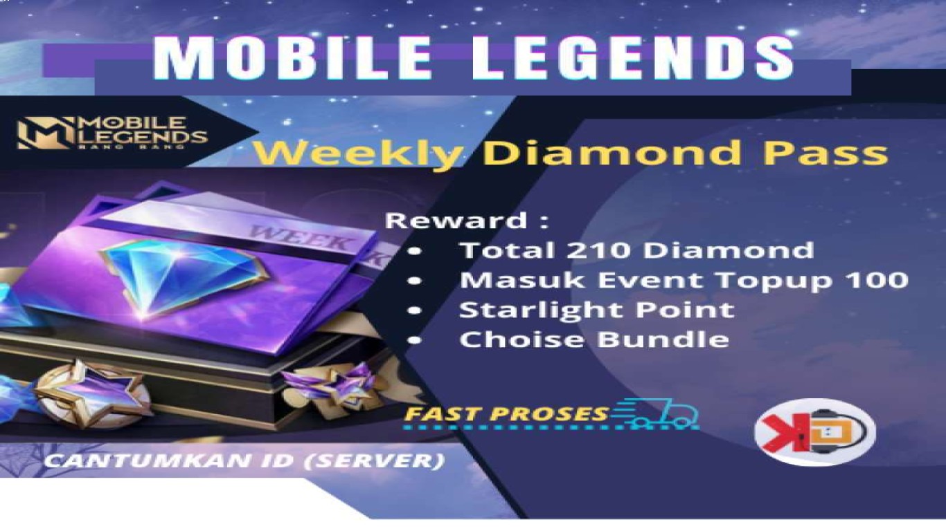 Review layanan top up Weekly Diamond Pass tercepat