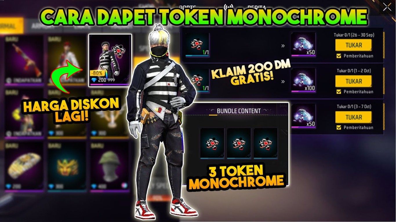 Cara klaim Diamond FF gratis lewat turnamen