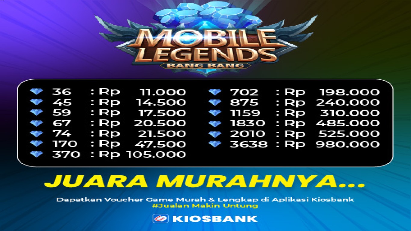 Panduan tips top up Diamond Mobile Legends aman dan terjamin