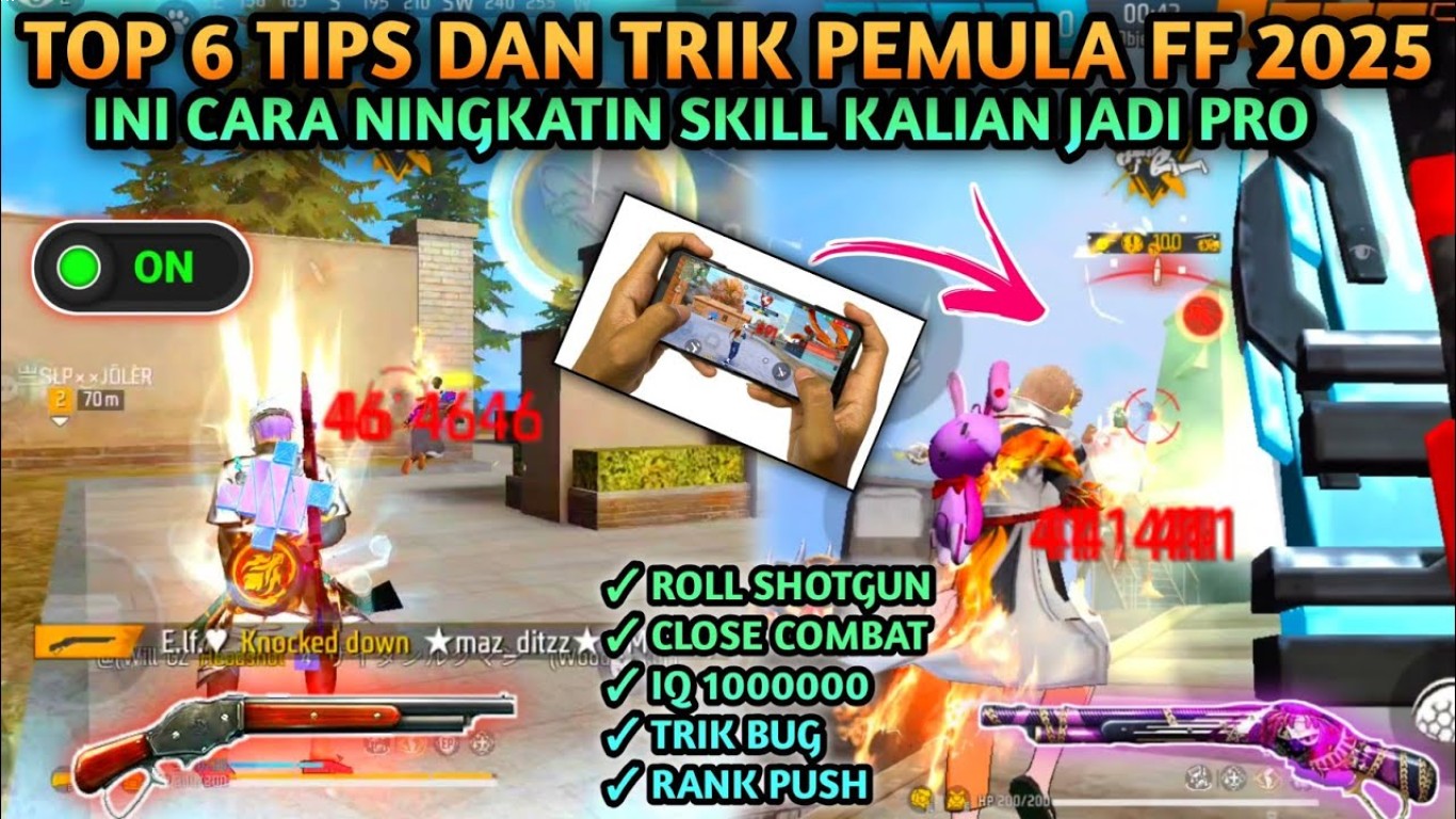 Strategi rahasia cara jago Free Fire di turnamen
