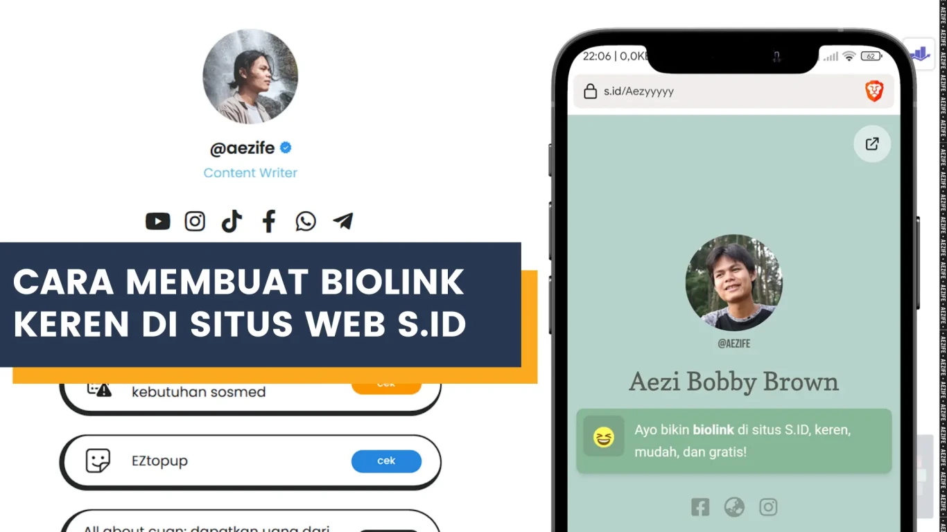 Cara membuat BioLink Tiktok dengan mudah