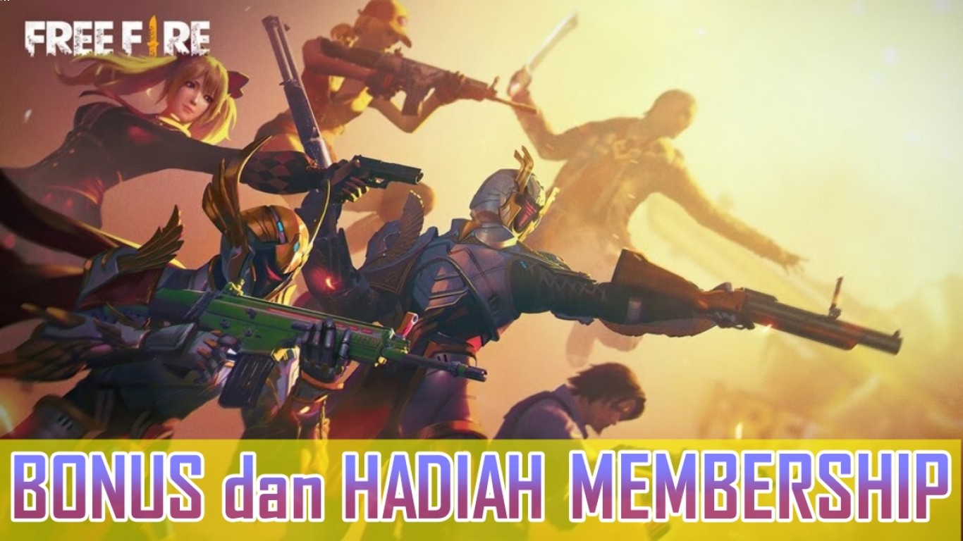 Diskon menarik membership bulanan Free Fire untuk pemain